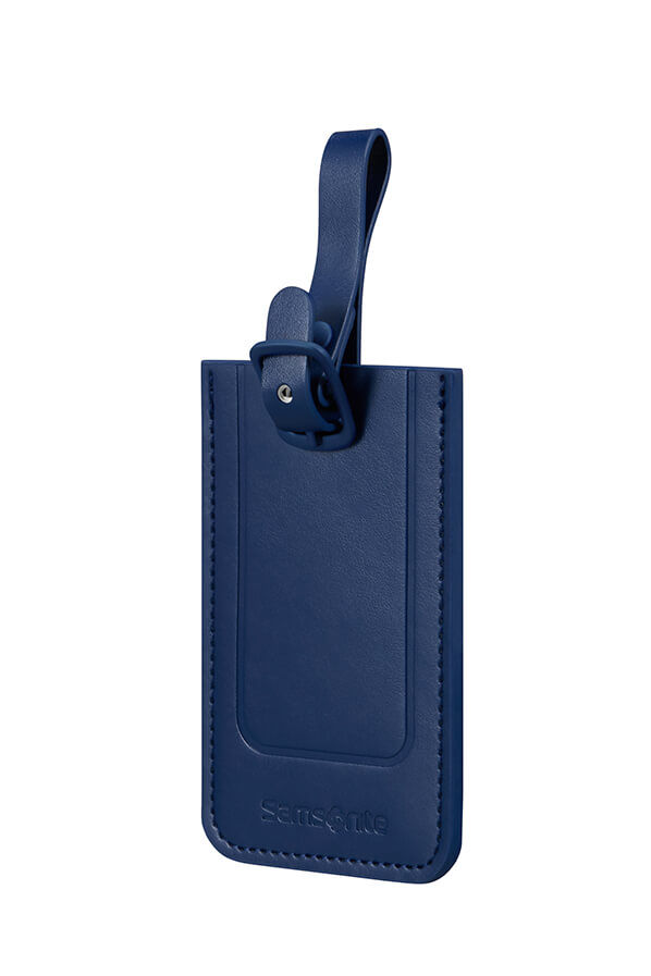Samsonite Ta Revolution Rectangle Luggage Tag x2  Bleu nuit