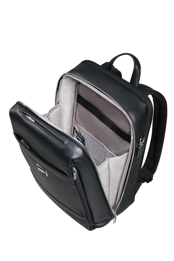 Image Biz Leather Sac &agrave; dos 14.1" | Samsonite Image Biz Leather Backpack 14.1'  Noir