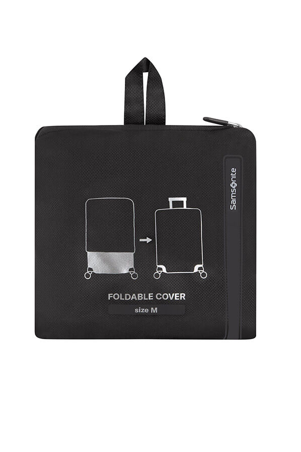 Samsonite Ta Revolution Foldable Luggage Cover M  Black