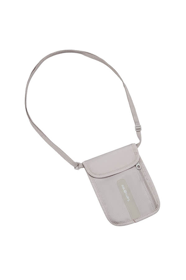 Samsonite Ta Revolution RFID Neck Pouch  Gris eclipse