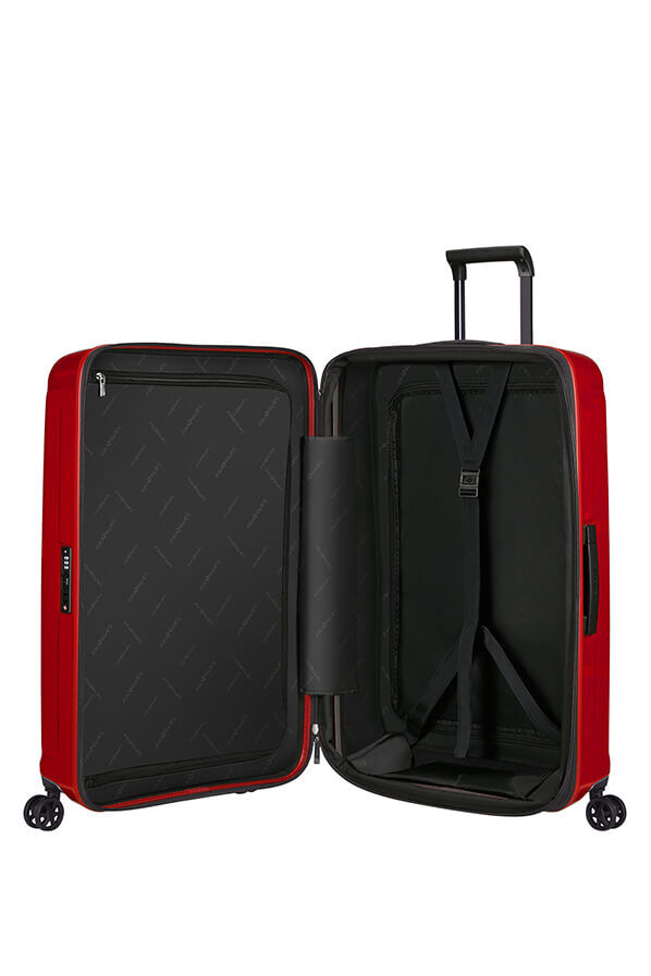Samsonite Nuon Spinner Expandable 81cm  Rouge m&eacute;tal