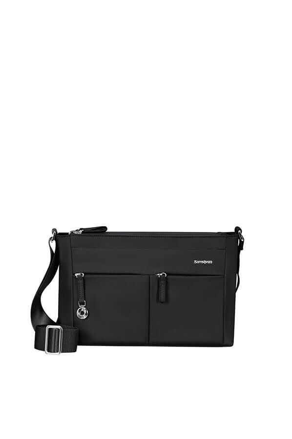 Samsonite Move 5.0 Horiz. Shoulder Bag + Flap  Noir