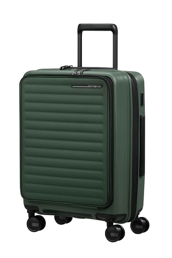 Samsonite Restackd Spinner Expandable Easy Access 55cm  Sage