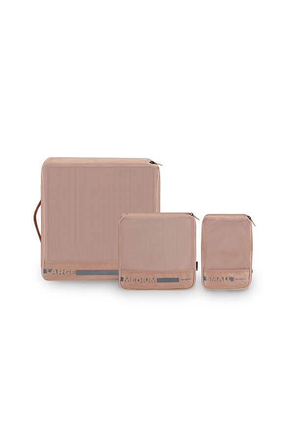 Pack-Sized Set of 3 packing cubes Rose