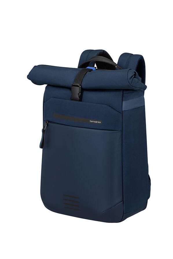 Samsonite Moderny Rolltop Backpack 15.6  Bleu