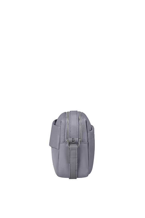 Samsonite Zalia 3.0 Shoulder Bag 2 Comp  Gris m&eacute;tal