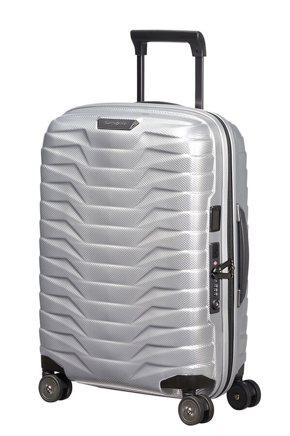 Samsonite Proxis Spinner Expandable 55cm  Argent