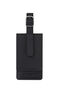Samsonite Ta Revolution Leather Luggage Tag  Black