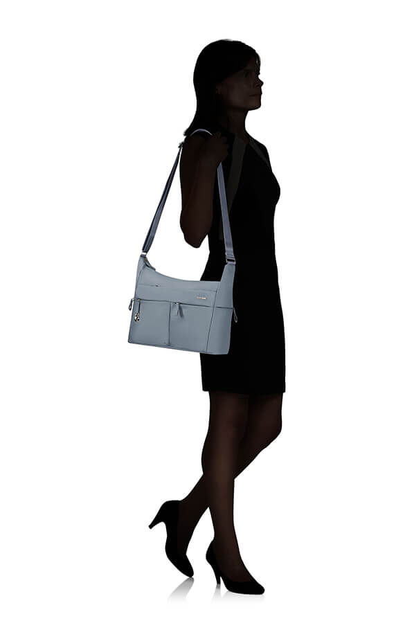 Samsonite Move 5.0 Shoulder Bag M + 2 Pock M  Dusty Blue