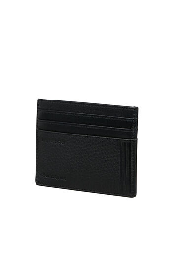 Double Leather Slg Porte-cartes de crédit