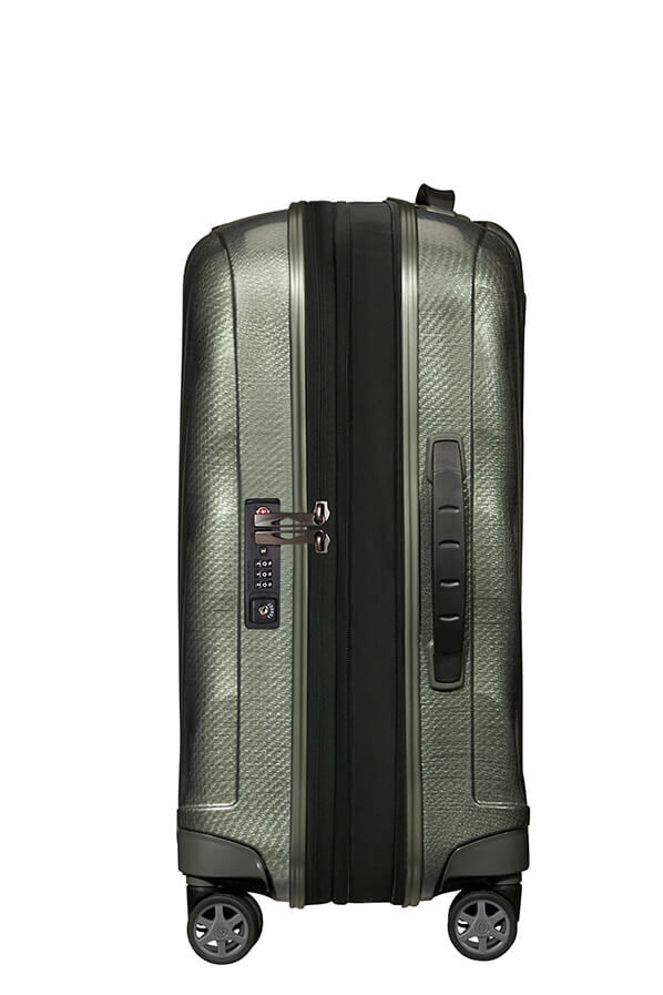 Samsonite C-Lite Spinner Expandable 55cm  Vert m&eacute;tal