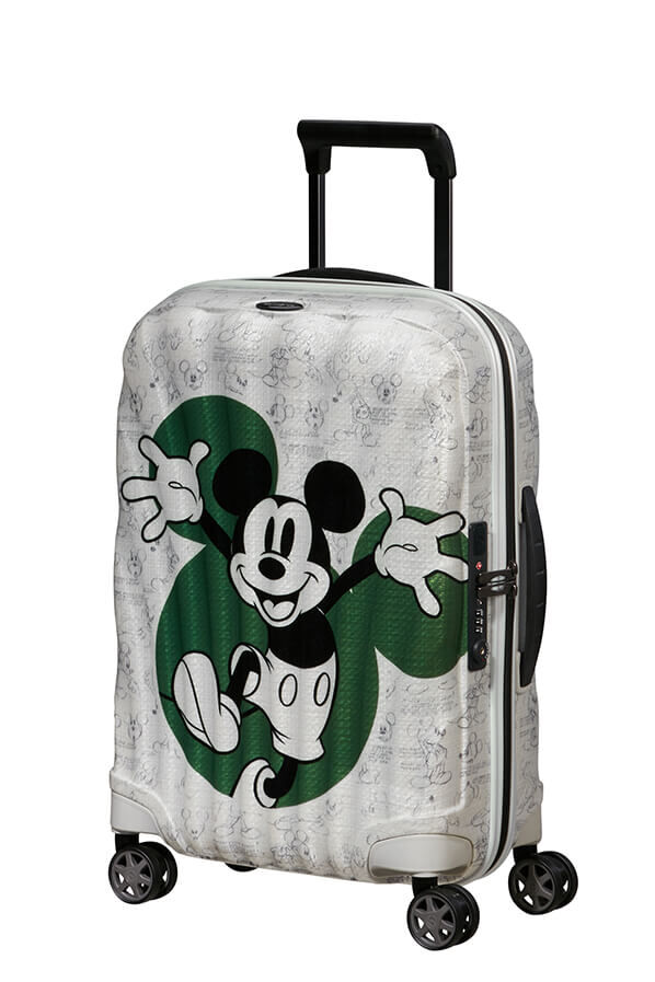 Samsonite C-Lite Disney Spinner Expandable 55cm Hello Mickey Mouse