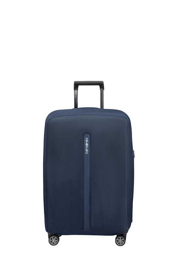Samsonite Ta Revolution Foldable Luggage Cover M  Bleu nuit