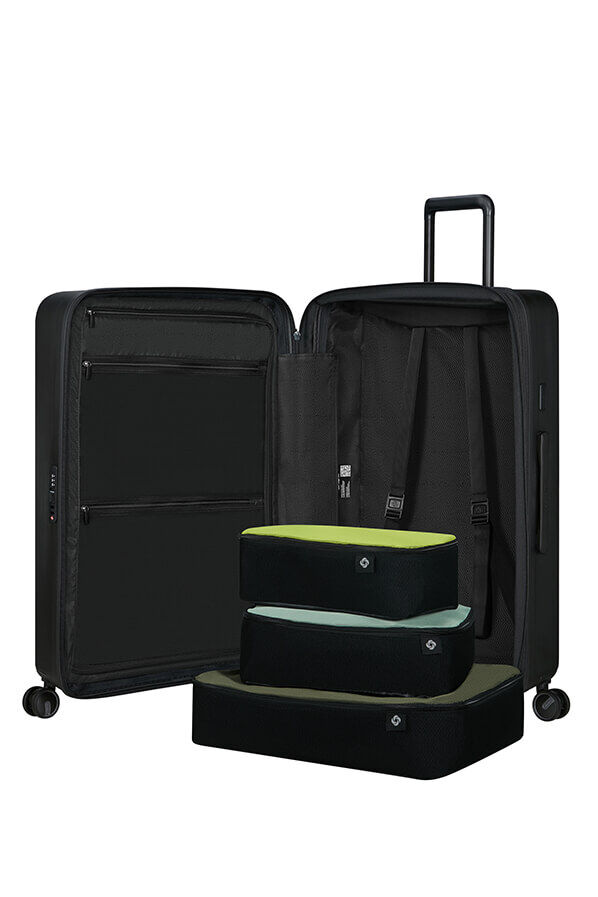 Samsonite Restackd Spinner Expandable 75cm  Noir