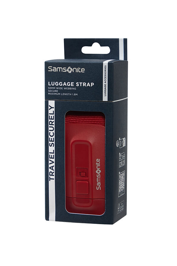 Samsonite Ta Revolution Luggage Strap 50mm  Rouge