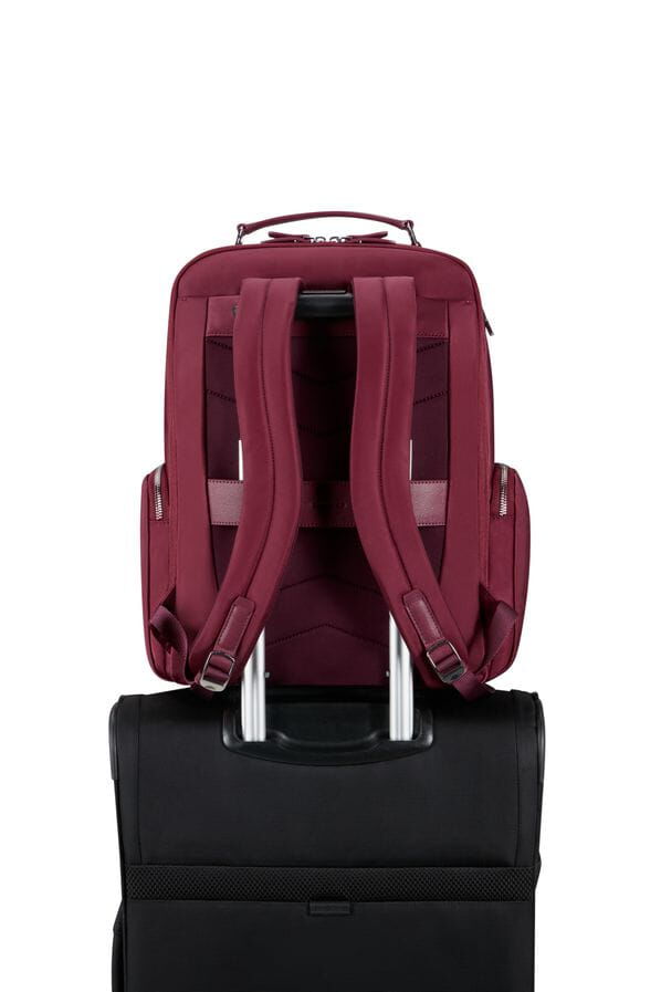 Samsonite Karissa Evo Round Backpack 15.6'  Garnet Red