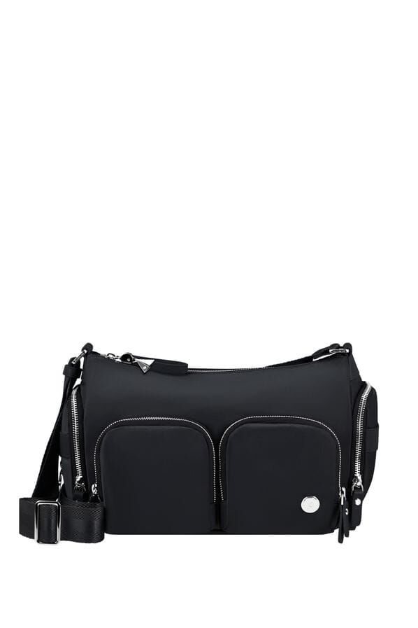 Samsonite Karissa Evo Shoulder Bag Multi Pkt  Black