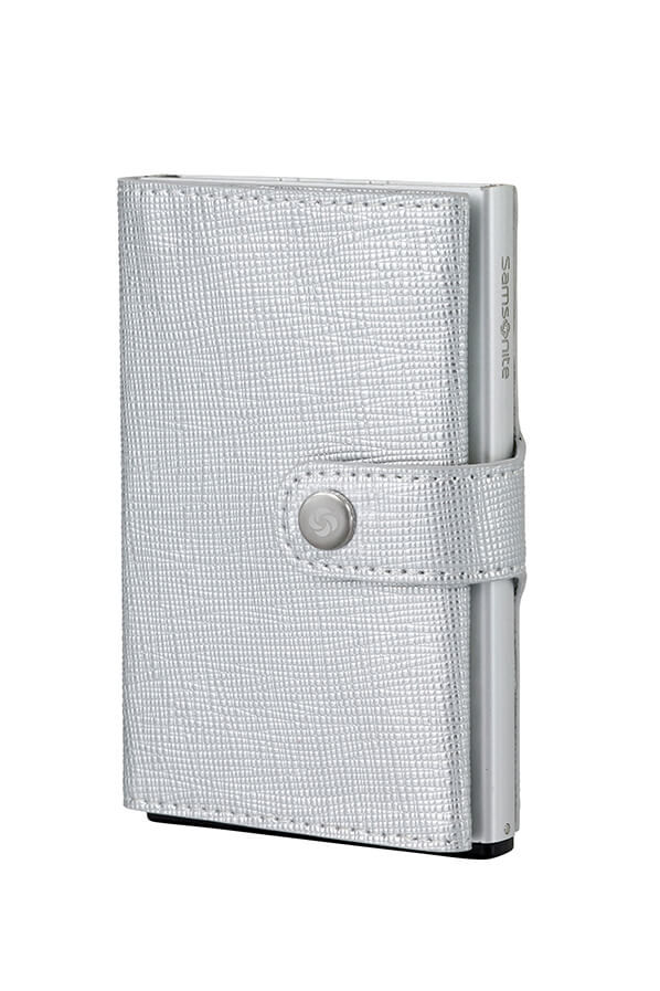 Samsonite Alu Fit 202 - Slide-up Wallet  Argent