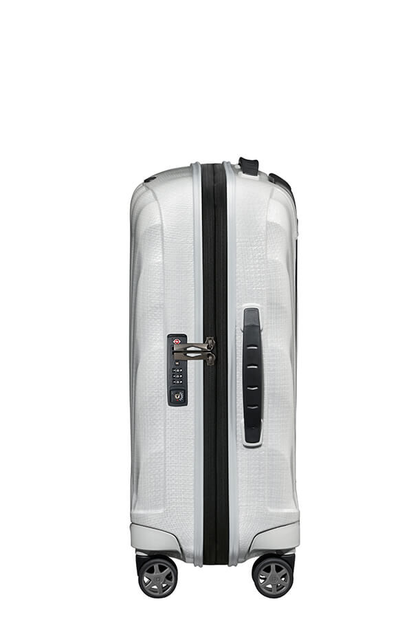 Samsonite C-Lite Spinner Expandable 55cm  Blanc cass&eacute;