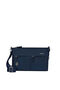 Samsonite Move 5.0 Horiz. Shoulder Bag + Flap  Bleu foncé