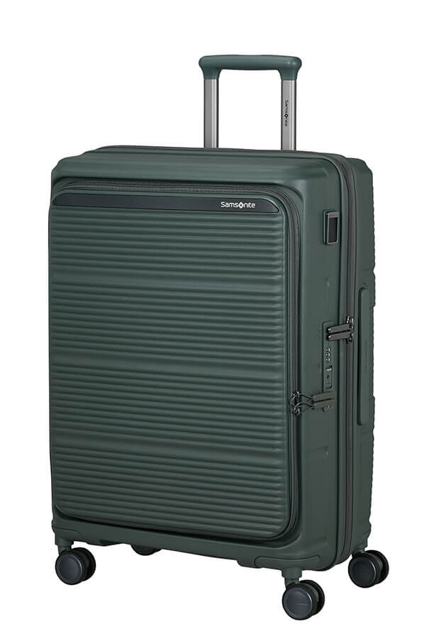 Samsonite Paralux Spinner Expandable Medium Sp 67cm  Vert olive