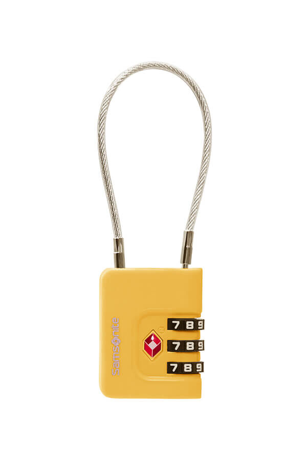 Samsonite Ta Revolution Cablelock 3 dial TSA  Jaune