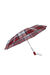 Samsonite Alu Drop S Parapluie  Dark Red Check