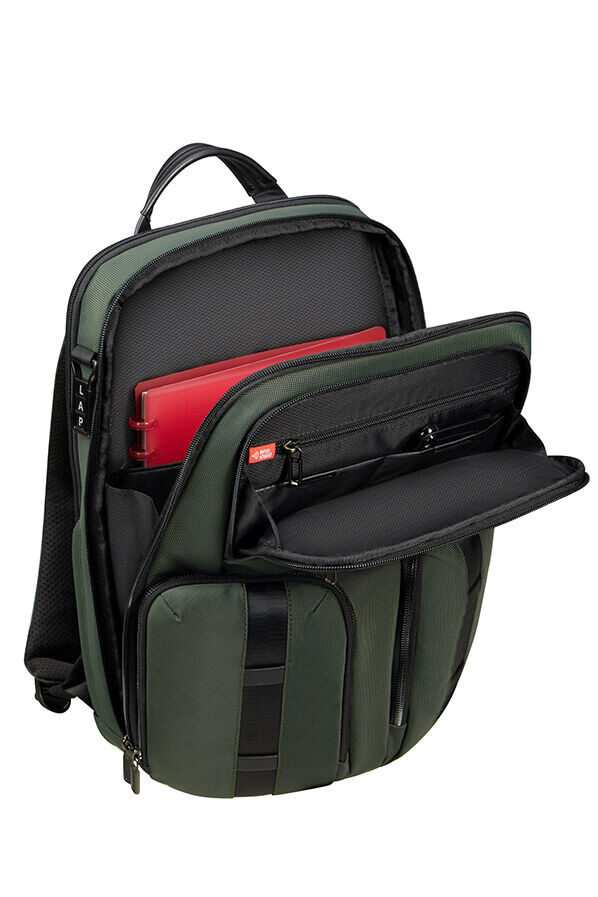Samsonite Urban-Eye Backpack 15.6' 2 Pockets 15.6'  Vert