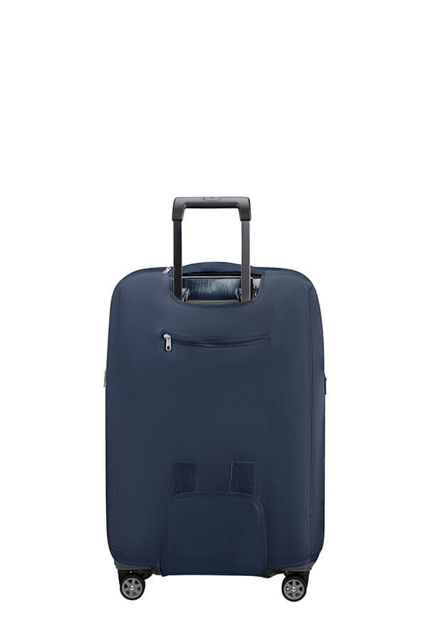Samsonite Ta Revolution Foldable Luggage Cover M  Bleu nuit