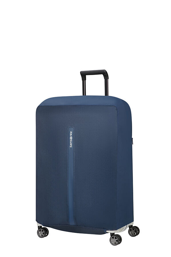 Samsonite Ta Revolution Foldable Luggage Cover M  Bleu nuit