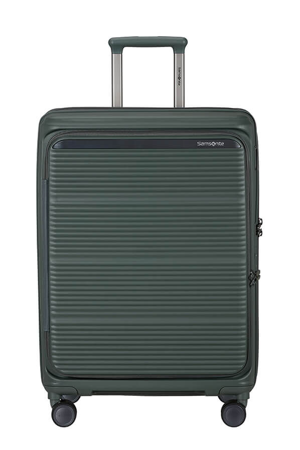 Samsonite Paralux Spinner Expandable Medium Sp 67cm  Vert olive