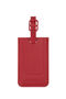 Samsonite Ta Revolution Rectangle Luggage Tag x2  Rouge