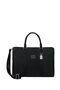 Image Biz Leather Sacoche Ordinateur 15.6" | Samsonite Image Biz Leather Briefcase 15.6'  Noir
