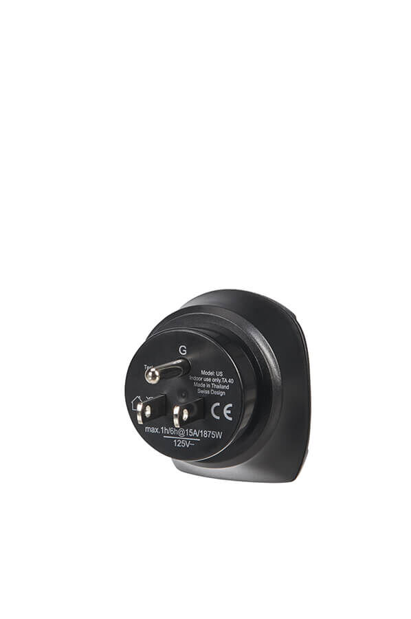 Samsonite Global Ta Europe to US Grounded  Noir