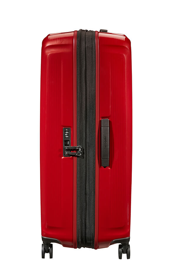 Samsonite Nuon Spinner Expandable 81cm  Rouge m&eacute;tal