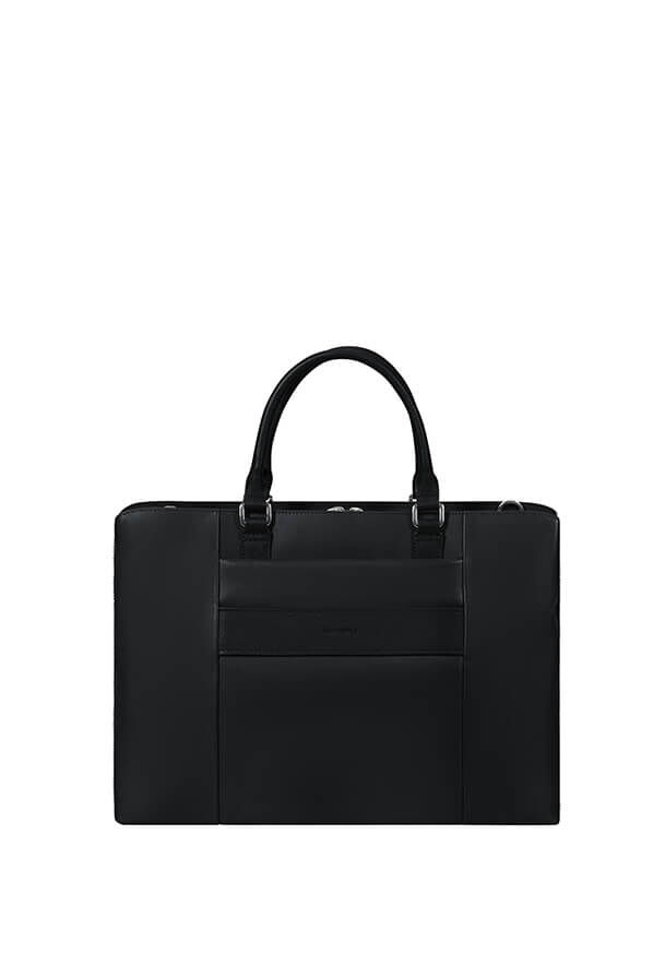 Image Biz Leather Sacoche Ordinateur 15.6" | Samsonite Image Biz Leather Briefcase 15.6'  Noir