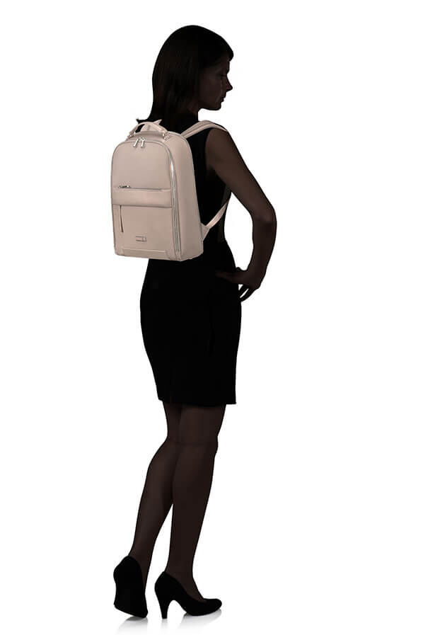 Zalia Backpack Pink Rolling Luggage France - Main Image