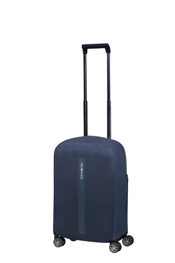 Samsonite Ta Revolution Foldable Luggage Cover S  Bleu nuit
