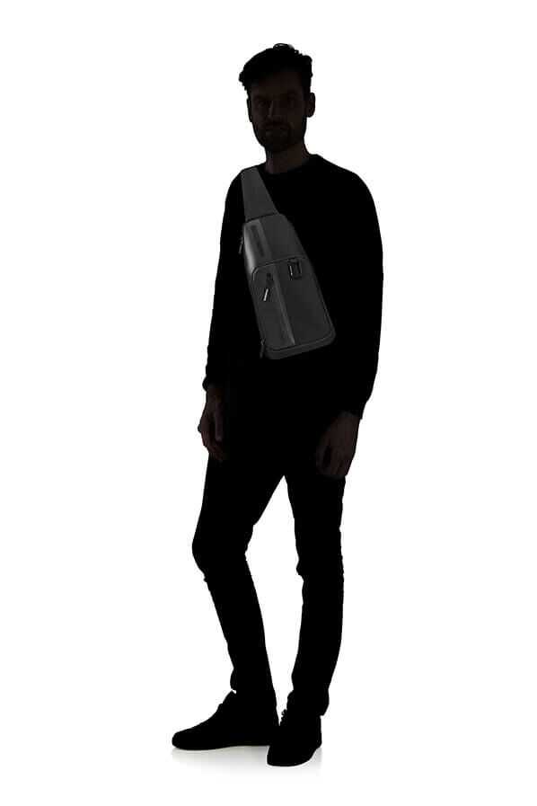 Samsonite Biz2go Slingbag M  Noir