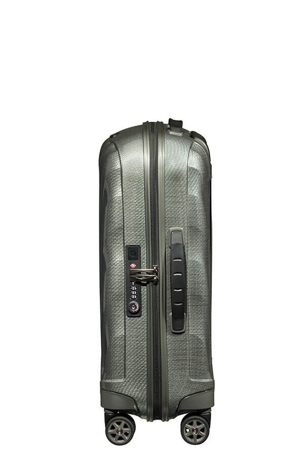 Samsonite C-Lite Spinner Expandable 55cm  Vert m&eacute;tal