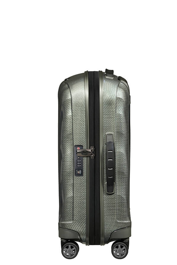 Samsonite C-Lite Spinner Expandable 55cm  Vert m&eacute;tal