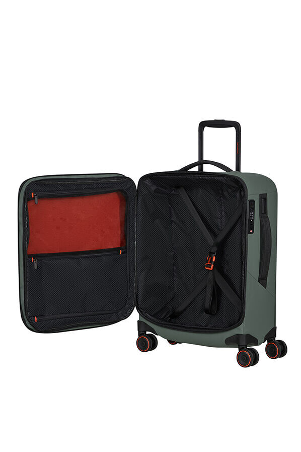 Samsonite Glazed Spinner Expandable 55cm  Sage green