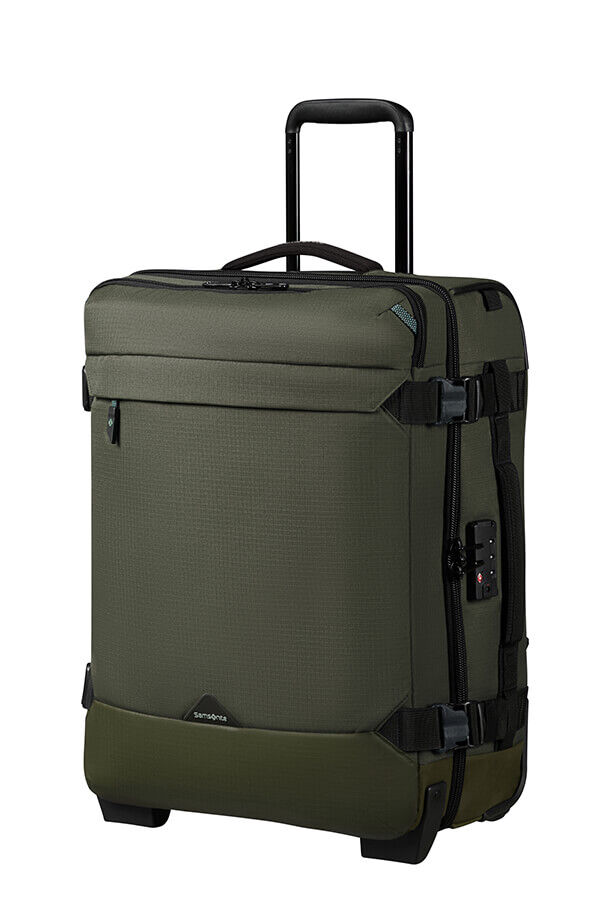 Samsonite Roadseeker Duffle with wheels Backpack 55cm  Vert olive fonc&eacute;