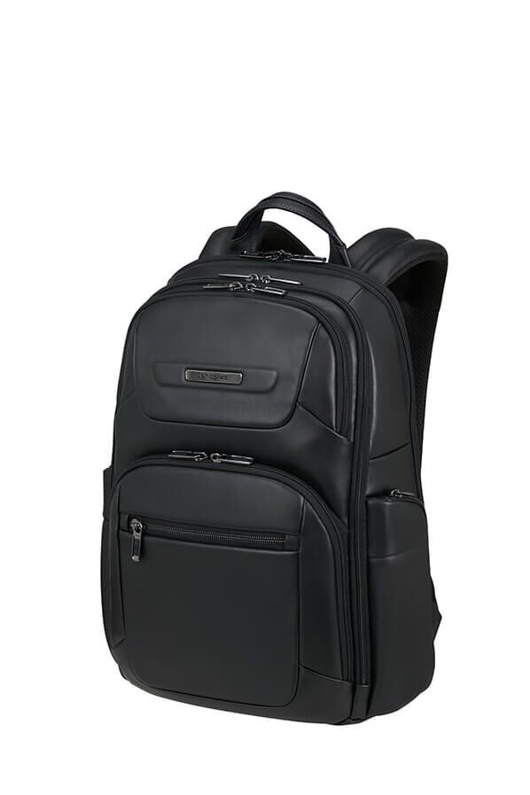 Samsonite Pro-Dlx 6 Leather Backpack 15.6'  Noir