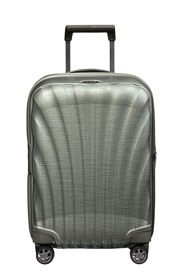 Samsonite C-Lite Spinner Expandable 55cm  Vert m&eacute;tal