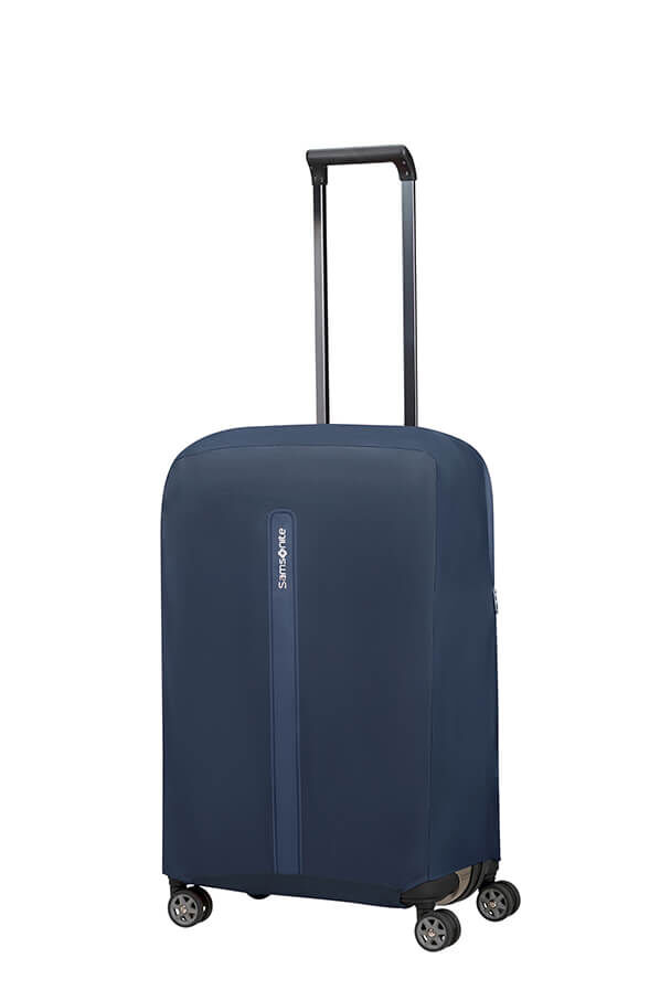 Samsonite Ta Revolution Foldable Luggage Cover M  Bleu nuit