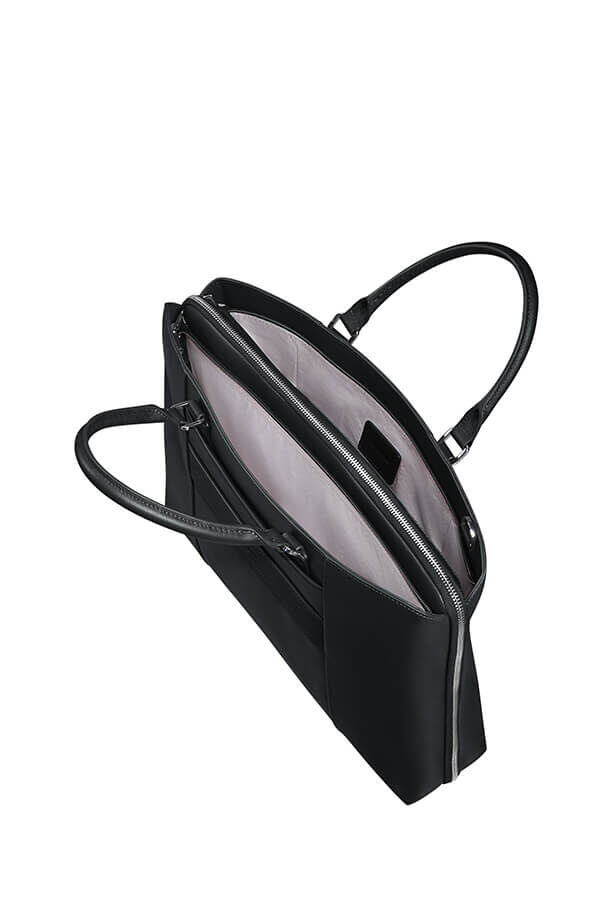 Image Biz Leather Sacoche Ordinateur 15.6" | Samsonite Image Biz Leather Briefcase 15.6'  Noir