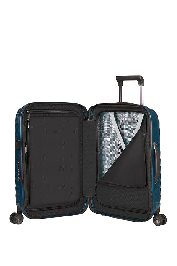 Samsonite Proxis Spinner Expandable 55cm  Bleu p&eacute;trole