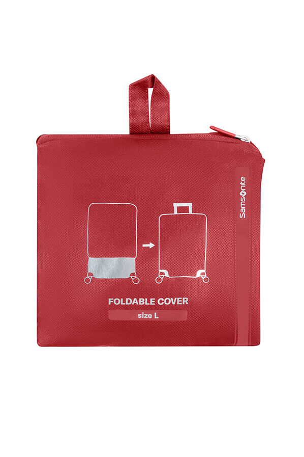 Samsonite Ta Revolution Foldable Luggage Cover L  Rouge