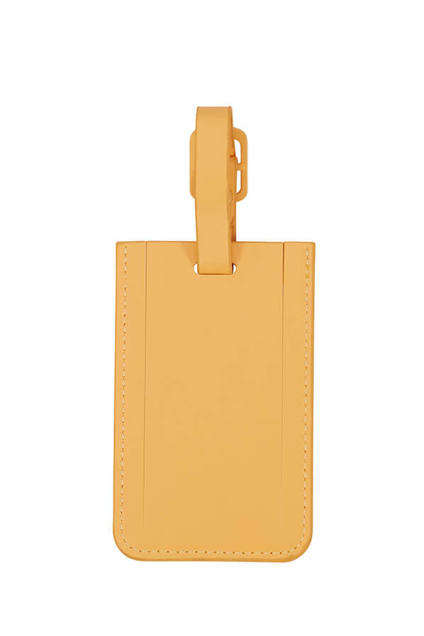 Samsonite Ta Revolution Rectangle Luggage Tag x2  Jaune
